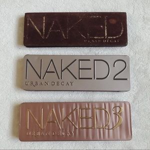 Urban Decay Set of 3 Naked Palettes